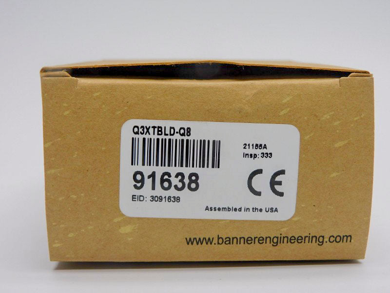 BANNER ENGINEERING Q3XTBLD-Q8 91638 10-30VDC NSMP