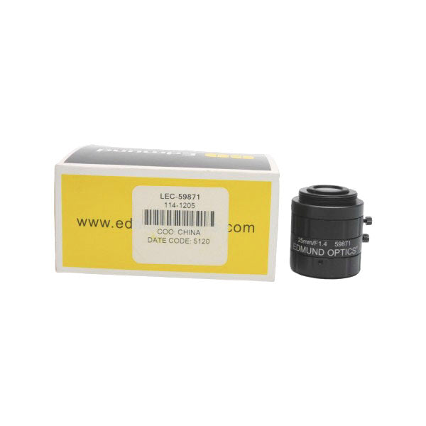 EDMUND OPTICS LEC-59871 114-1205 25mm/F1.4 NSMP