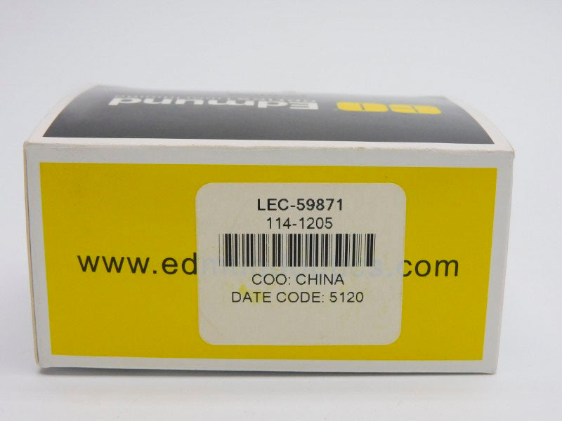 EDMUND OPTICS LEC-59871 114-1205 25mm/F1.4 NSMP