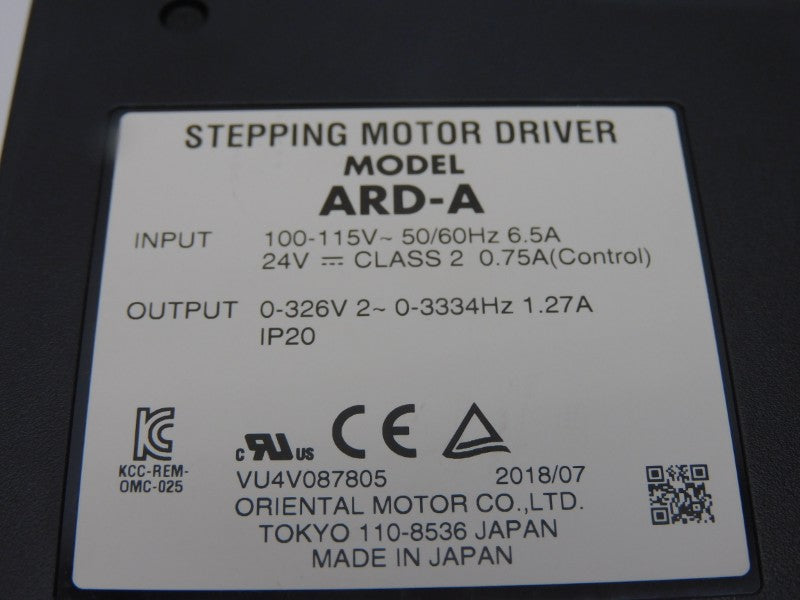 ORIENTAL MOTOR AR46AA-N7.2-3 NSMP