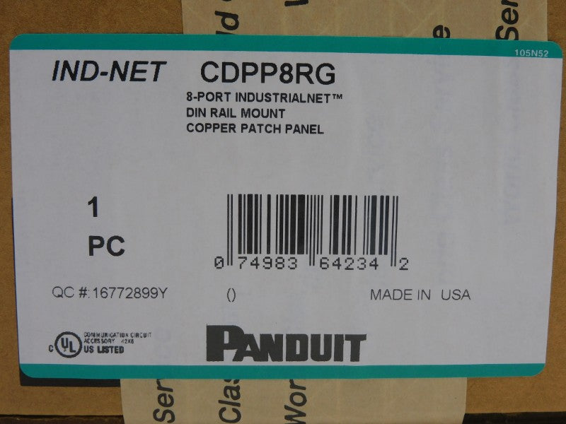 PANDUIT CDPP8RG NSMP