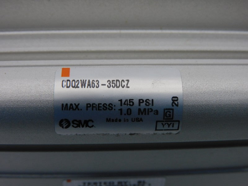 SMC CDQ2WA63-35DCZ 145PSI UNMP