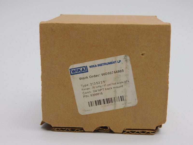 WIKA 9399815 15PSI NSMP