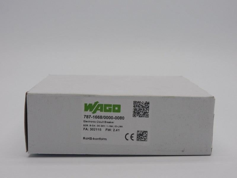 WAGO 787-1668/0000-0080 F/W 2.41 24VDC 1-10A NSFS