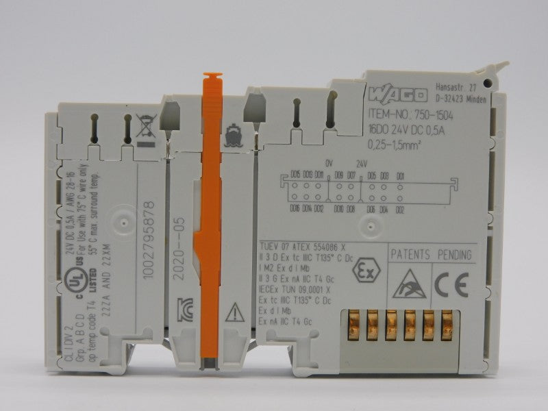 WAGO 750-1504 16DO 24VDC 0.5A NSNP