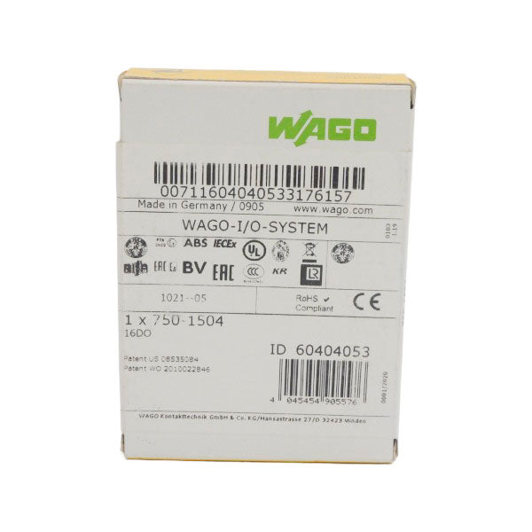 WAGO 750-1504 16DO NSFS