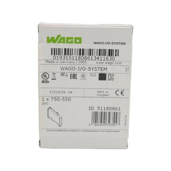 WAGO 750-550 2AO NSFS