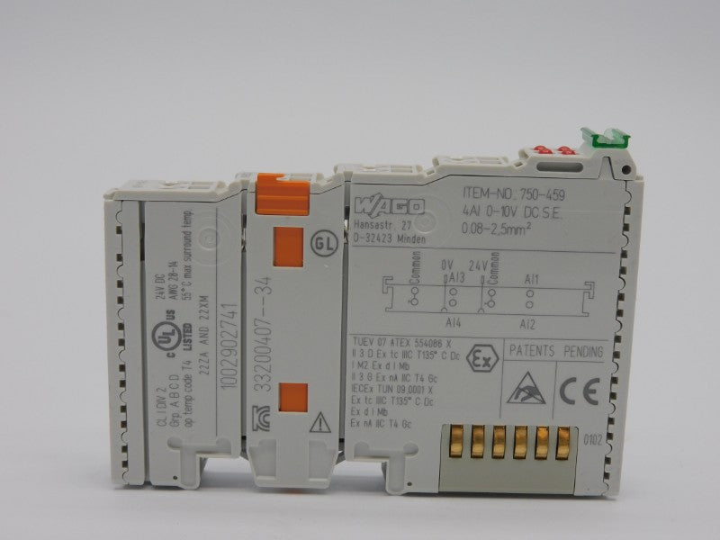 WAGO 750-459 4AI 24VDC NSNP