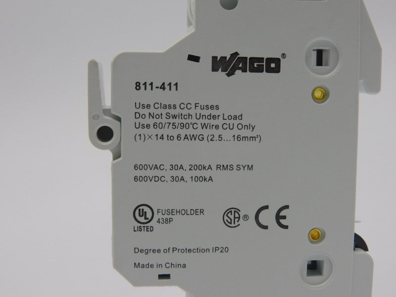 WAGO 811-411 600VAC/DC 30A NSNP