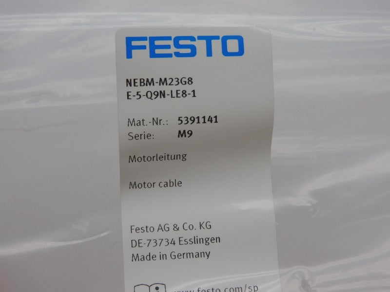 FESTO NEBM-M23G8-E-5-Q9N-LE8-1 5391141 630/300V NSMP