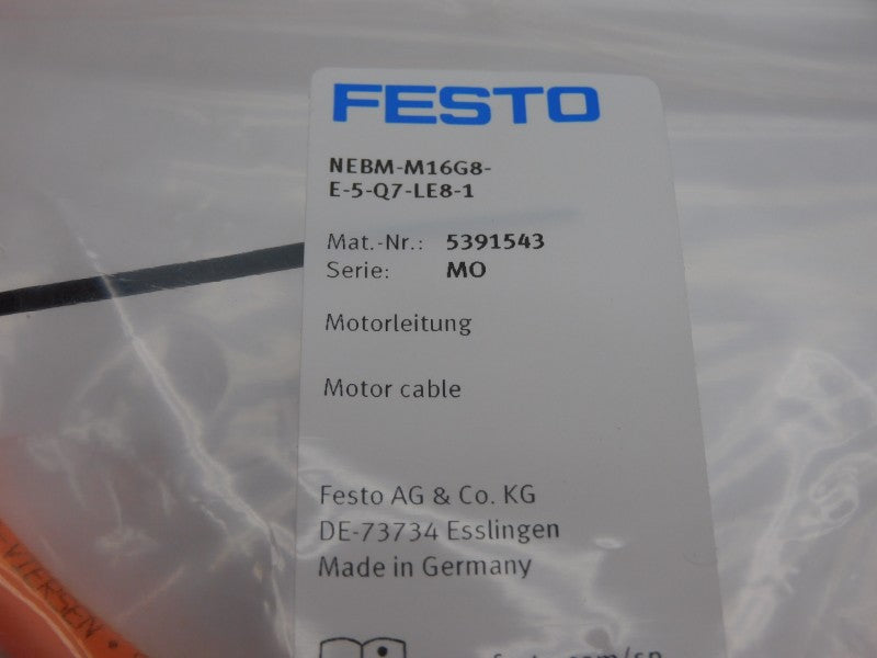 FESTO NEBM-M16G8-E-5-Q7-LE8-1 5391543 600/300V NSMP