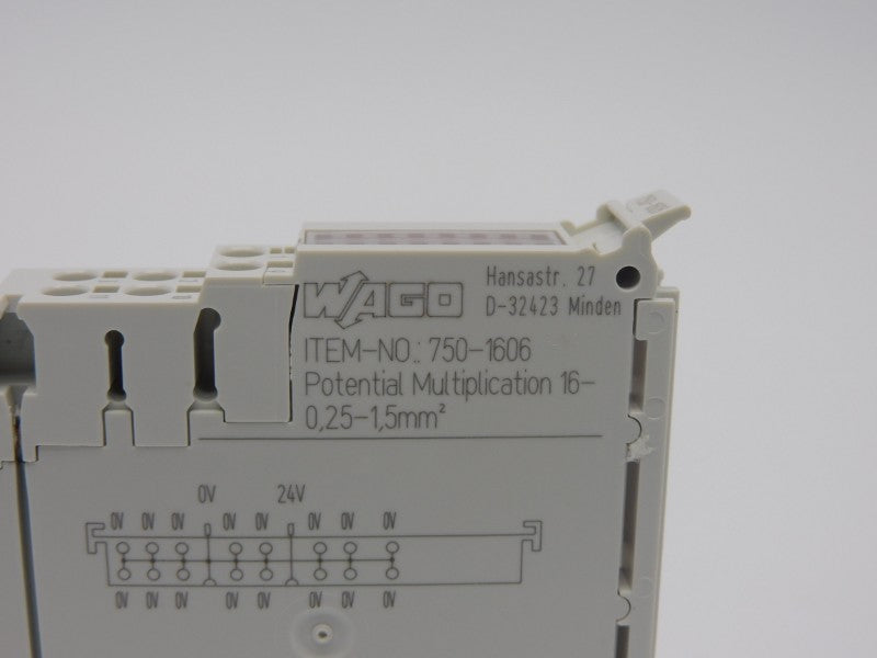 WAGO 750-1606 24VDC 5A NSMP