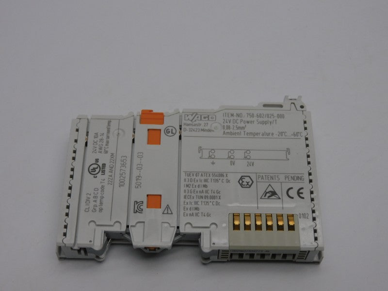 WAGO 750-602/025-000 24VDC 10A NSMP