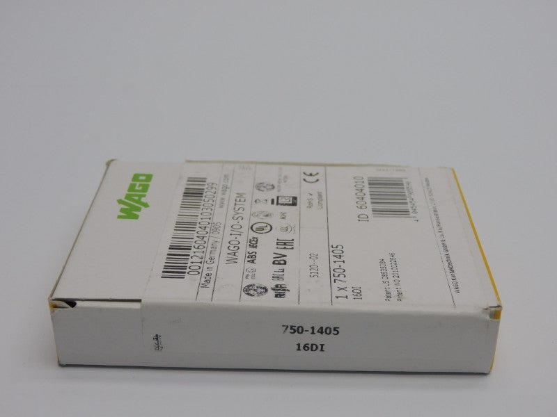 WAGO 750-1405 16DI 24VDC NSMP