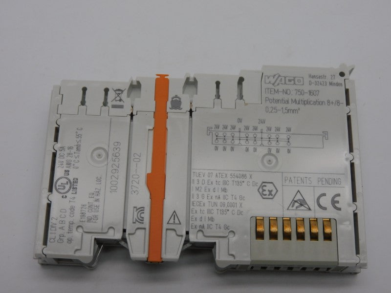 WAGO 750-1607 24VDC 5A NSMP
