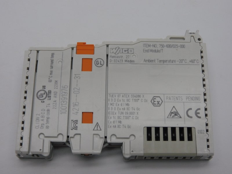 WAGO 750-600/025-000 (AS PICTURED) NSMP