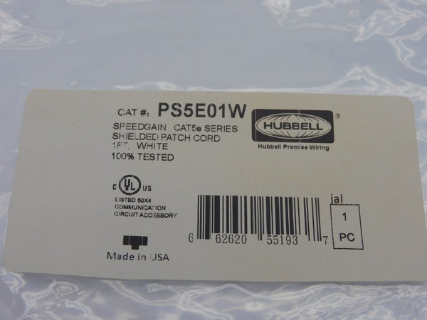 HUBBELL PS5E01W NSMP