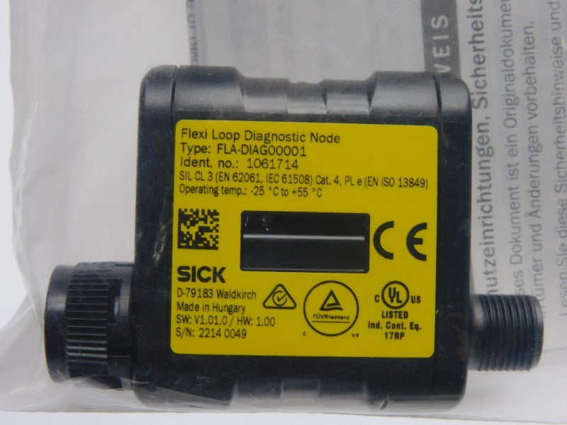 SICK FLA-DIAG00001 1061714 F/W V1.01.0 NSMP