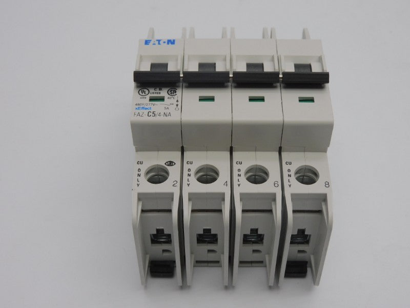 EATON FAZ-C5/4-NA 190922 277VAC 5A NSMP