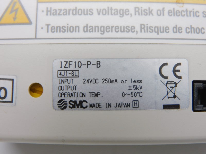SMC IZF10-P-B 24VDC (AS PICTURED) UNMP