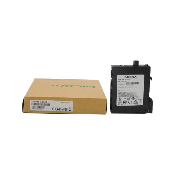MOXA EDS-2005-EL F/W V1.0.0 12-48VDC 0.104A NSMP
