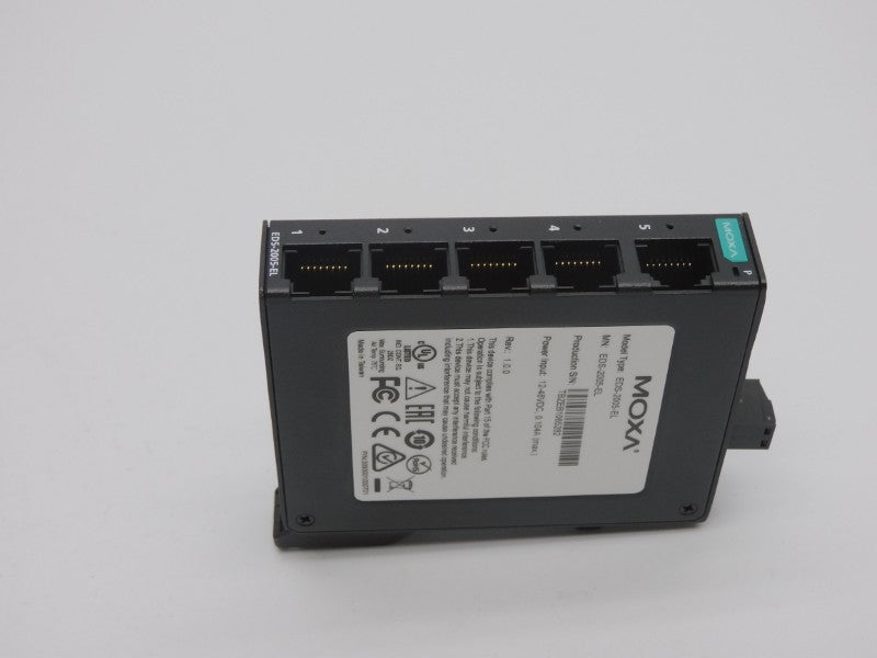 MOXA EDS-2005-EL F/W V1.0.0 12-48VDC 0.104A NSMP