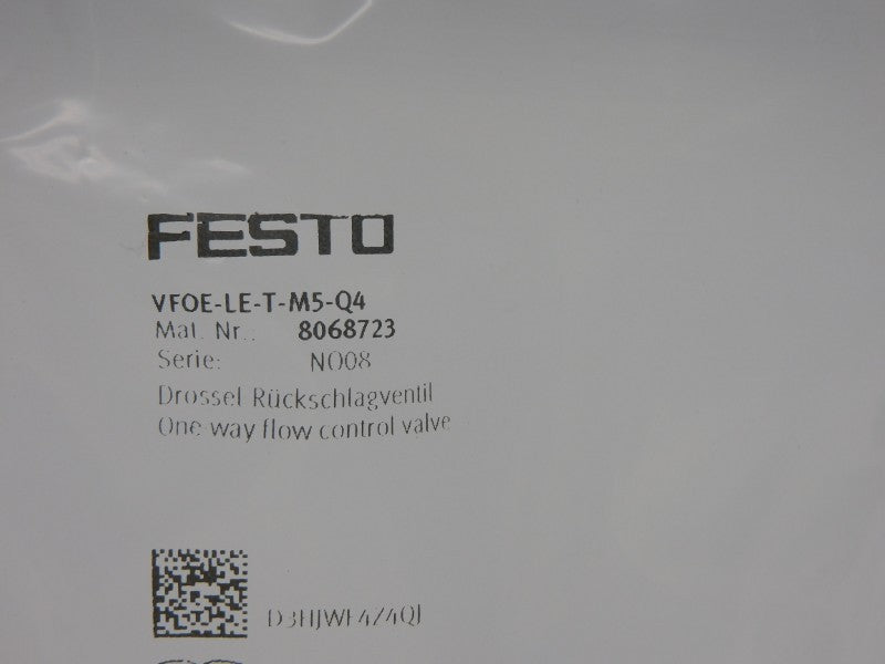 FESTO VFOE-LE-T-M5-Q4 8068723 NSMP