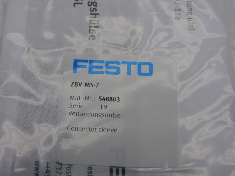 FESTO ZBV-M5-7 548803 NSMP
