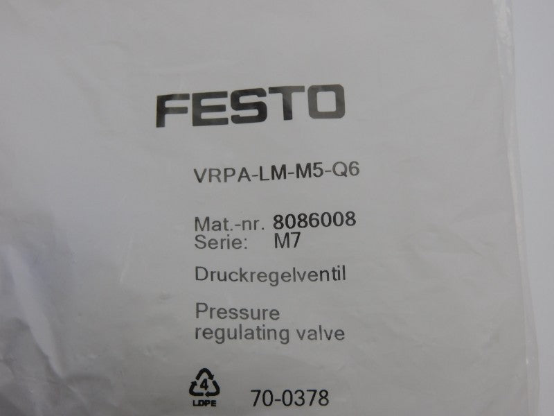 FESTO VRPA-LM-M5-Q6 8086008 NSMP