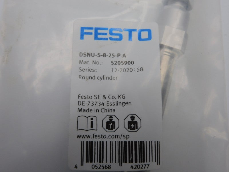 FESTO DSNU-S-8-25-P-A 5205900 NSMP