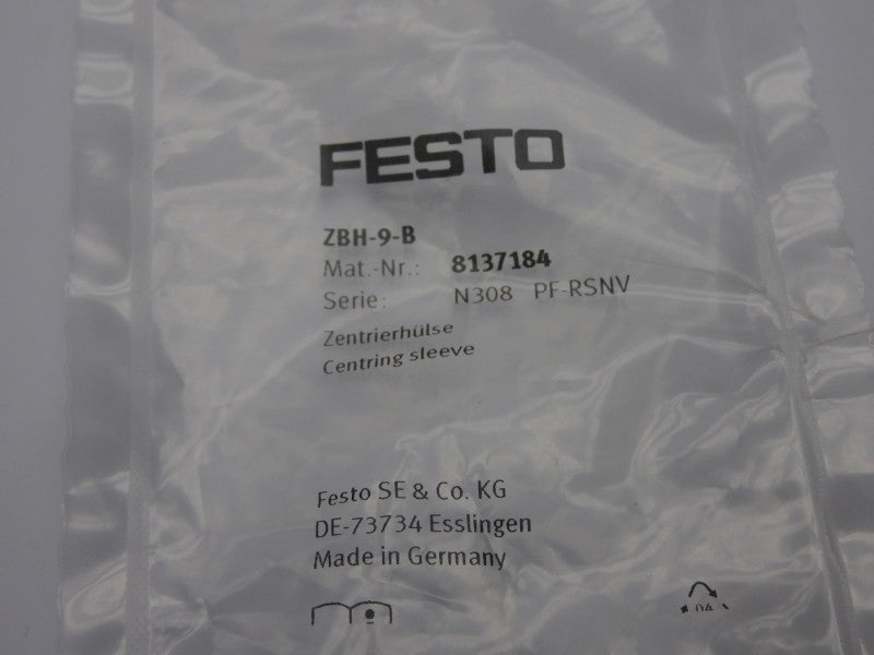 FESTO ZBH-9-B 8137184 (PKG OF 10) NSMP
