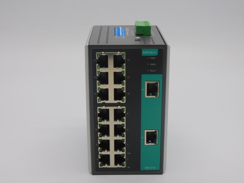 MOXA EDS-316 REV. 2.3.0 48VDC 1A NSMP