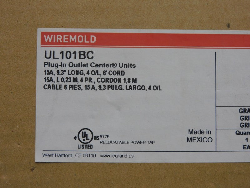 LEGRAND UL101BC 120V 15A NSMP