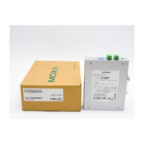 MOXA EDS-G205A-4POE REV. 2.0.0 48VDC 5.92A NSMP