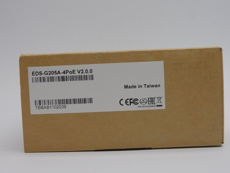 MOXA EDS-G205A-4POE REV. 2.0.0 48VDC 5.92A NSMP