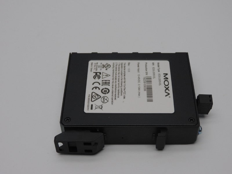 MOXA EDS-2005-EL REV. 1.0.0 12-48VDC 0.104A NSNP