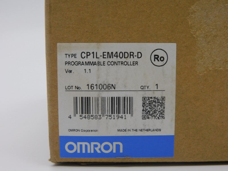 OMRON CP1L-EM40DR-D VER. 1.1 NSFS