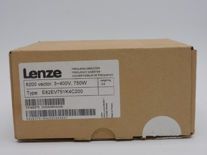 LENZE E82EV751K4C200 400/500V 3.3/2.6A NSMP