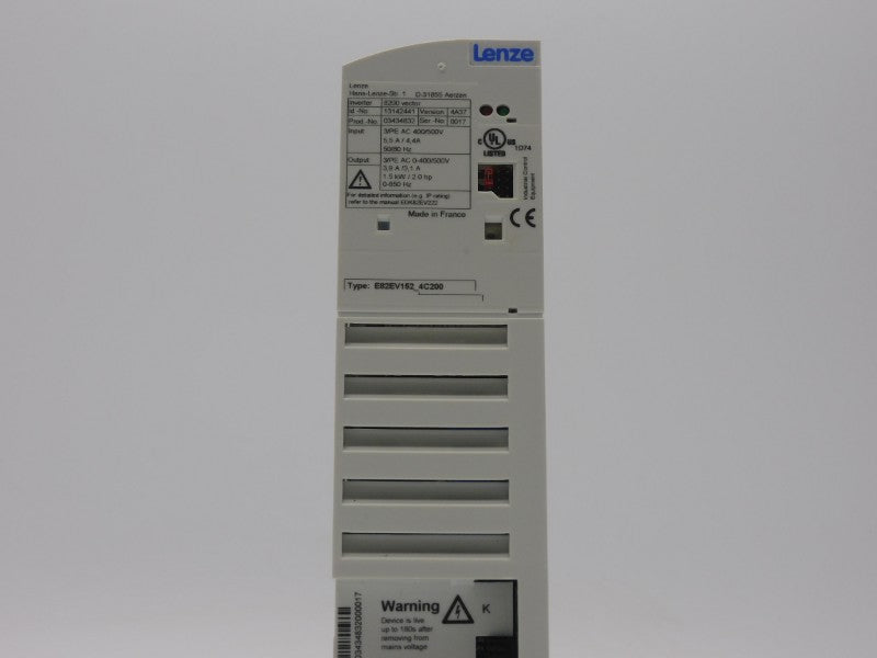 LENZE E82EV152K4C200 400/500V 5.5/4.4A NSMP