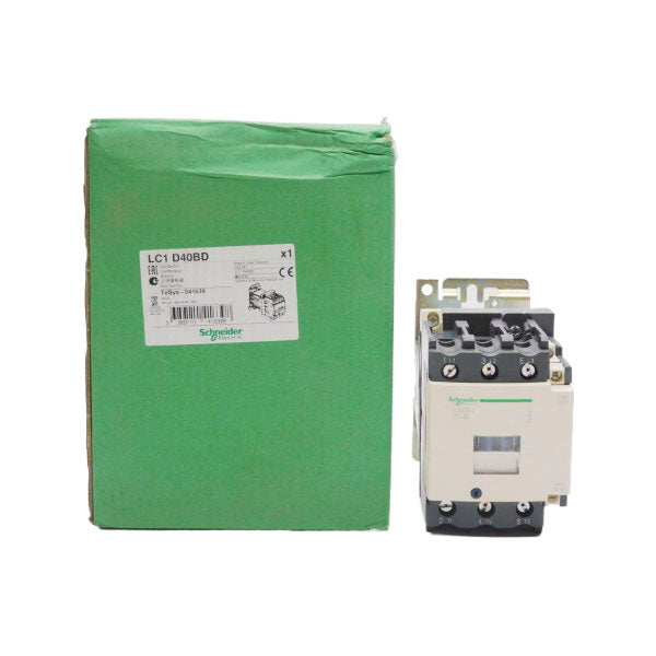 SCHNEIDER ELECTRIC LC1D40BD 24VDC 60A NSMP
