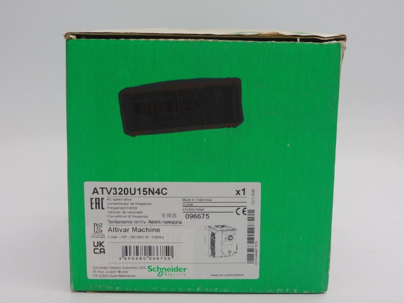 SCHNEIDER ELECTRIC ATV320U15N4C VER. 3.5 380/500V  6.4A NSMP