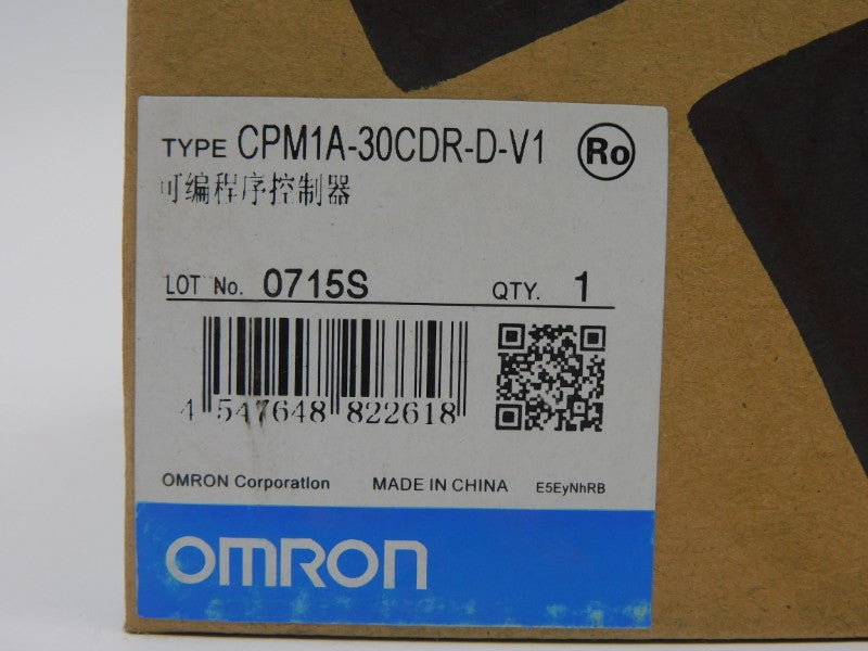 OMRON CPM1A-30CDR-D-V1 NSFS