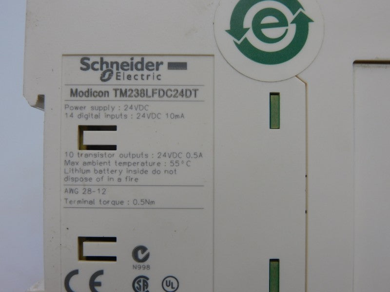 SCHNEIDER ELECTRIC TM238LFDC24DT 24VDC NSNP