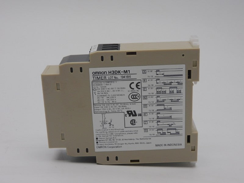 OMRON H3DK-M1 24-240VAC/DC 5A 0.1S-1200H NSMP