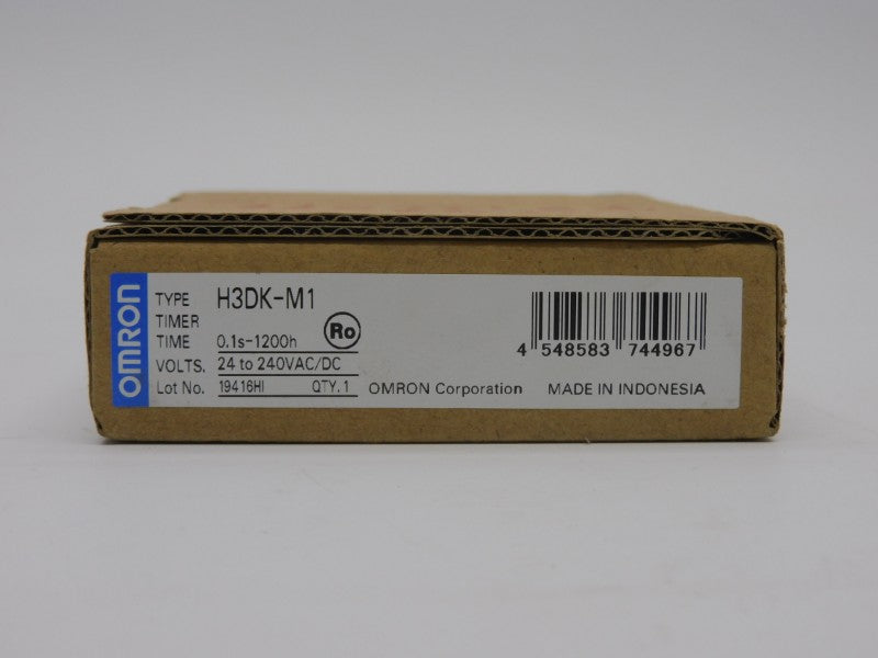 OMRON H3DK-M1 24-240VAC/DC 5A 0.1S-1200H NSMP