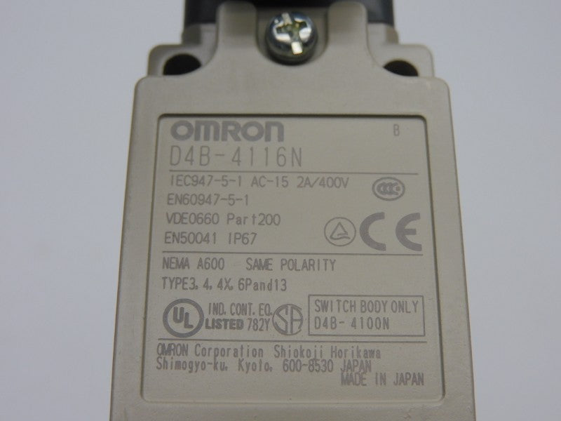 OMRON D4B-4116N-NPT 400V 2A NSMP