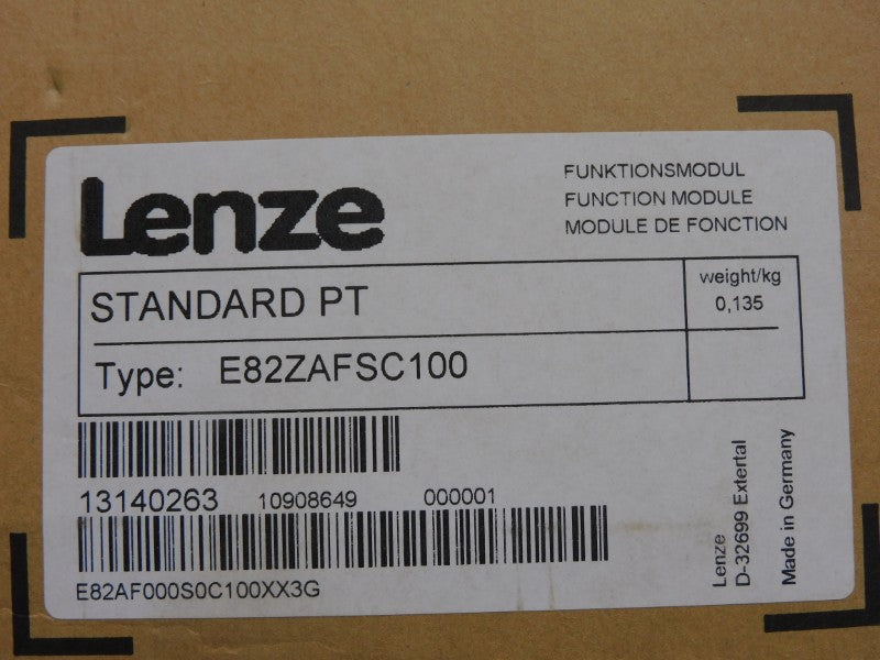 LENZE E82ZAFSC100 13140263 NSMP