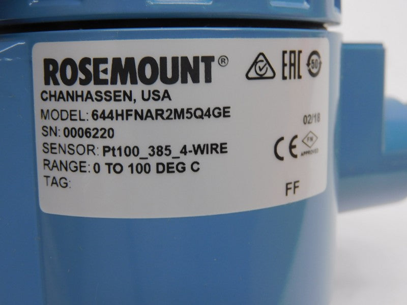 ROSEMOUNT 644HFNAR2M5Q4GE NSMP