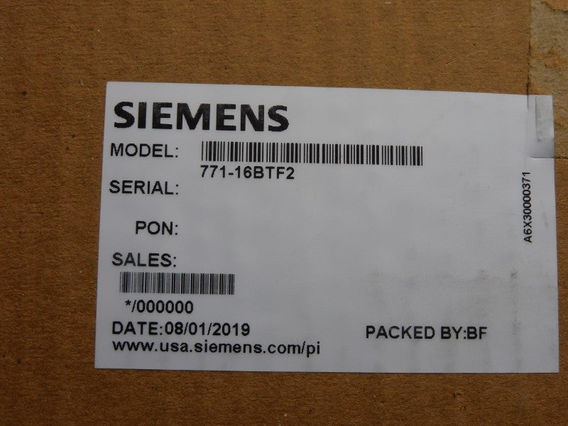 SIEMENS 771-16BTF2 15VDC 3-15PSI NSMP