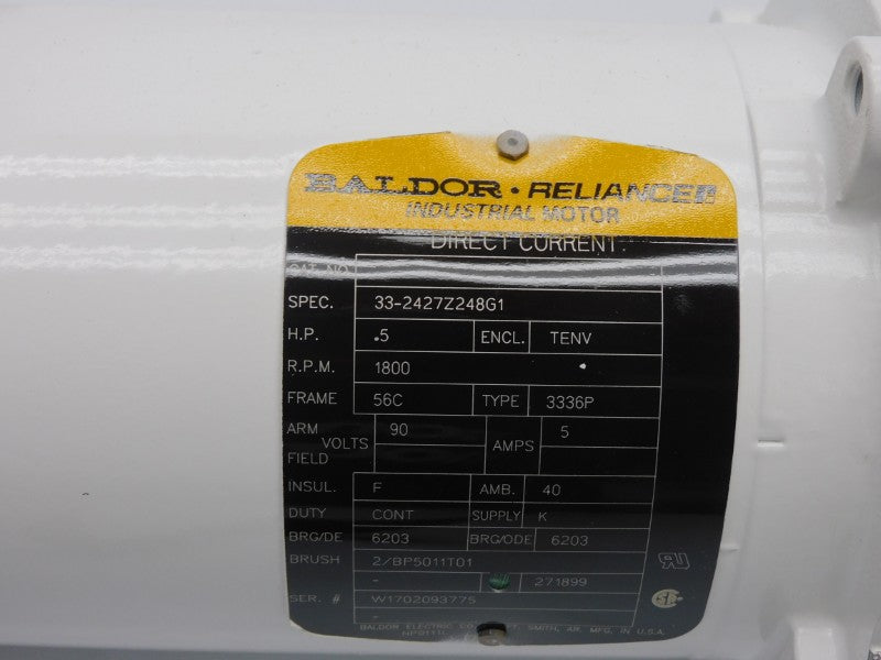 BALDOR 33-2427Z248G1 90V 5A NSNP